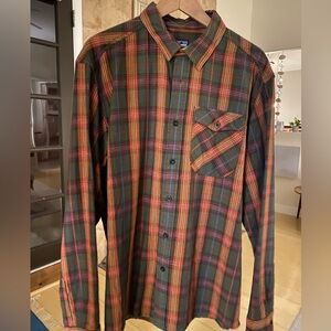 Patagonia Plaid Button-Up Shirt - Men’s Multicolor